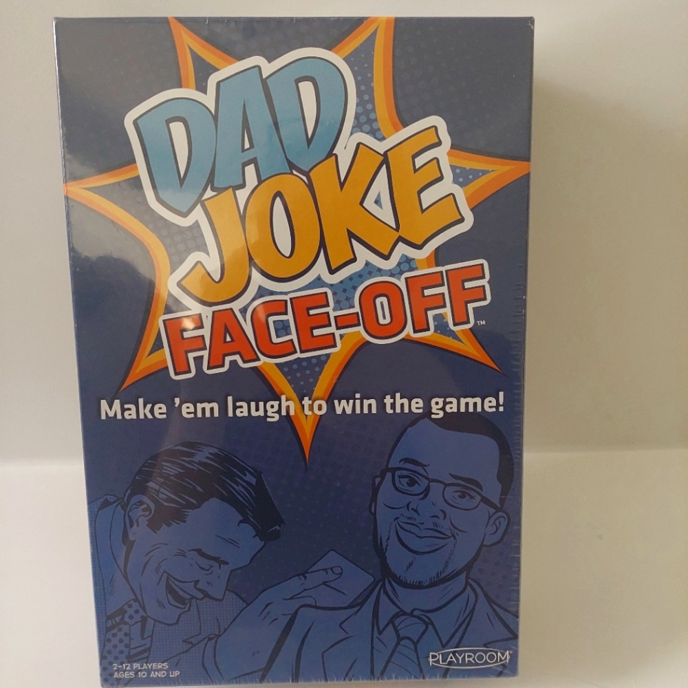 Dad Joke Face-off Make 'em laugh to win the game 2-12 players age 10+